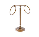 Allied Brass Vanity Top 2 Towel Ring Guest Towel Holder RWM-3-BBR