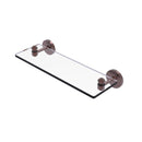 Allied Brass South Beach Collection 16 Inch Glass Vanity Shelf with Beveled Edges SB-1-16-CA