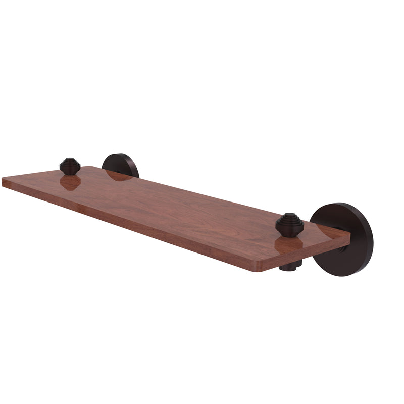 Allied Brass South Beach Collection 16 Inch Solid IPE Ironwood Shelf SB-1-16-IRW-ABZ