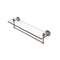 Allied Brass Southbeach Collection 22 Inch Glass Vanity Shelf with Integrated Towel Bar SB-1TB-22-PEW