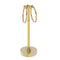 Allied Brass Southbeach Collection Vanity Top 2 Towel Ring Guest Towel Holder SB-83-UNL