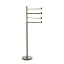 Allied Brass Southbeach Collection Free Standing 4 Pivoting Swing Arm Towel Stand SB-84-ABR