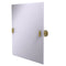 Allied Brass Frameless Rectangular Tilt Mirror with Beveled Edge SB-92-UNL