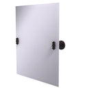 Allied Brass Frameless Rectangular Tilt Mirror with Beveled Edge SB-92-VB