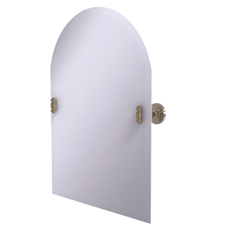 Allied Brass Frameless Arched Top Tilt Mirror with Beveled Edge SB-94-PEW