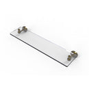 Allied Brass Sag Harbor Collection 22 Inch Glass Vanity Shelf with Beveled Edges SG-1-22-ABR