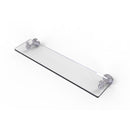 Allied Brass Sag Harbor Collection 22 Inch Glass Vanity Shelf with Beveled Edges SG-1-22-PC