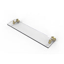 Allied Brass Sag Harbor Collection 22 Inch Glass Vanity Shelf with Beveled Edges SG-1-22-SBR