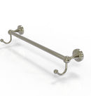 Allied Brass Sag Harbor Collection 18 Inch Towel Bar with Integrated Hooks SG-41-18-HK-PNI