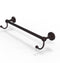 Allied Brass Sag Harbor Collection 24 Inch Towel Bar with Integrated Hooks SG-41-24-HK-ABZ