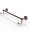 Allied Brass Sag Harbor Collection 24 Inch Towel Bar with Integrated Hooks SG-41-24-HK-CA