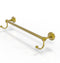 Allied Brass Sag Harbor Collection 30 Inch Towel Bar with Integrated Hooks SG-41-30-HK-PB