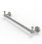 Allied Brass Sag Harbor Collection 36 Inch Towel Bar with Integrated Hooks SG-41-36-PEG-SN