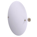 Allied Brass Sag Harbor Collection Frameless Round Tilt Mirror with Beveled Edge SG-90-PEW