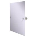 Allied Brass Sag Harbor Collection Frameless Rectangular Tilt Mirror with Beveled Edge SG-92-SN