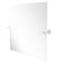 Allied Brass Sag Harbor Collection Frameless Rectangular Tilt Mirror with Beveled Edge SG-92-WHM