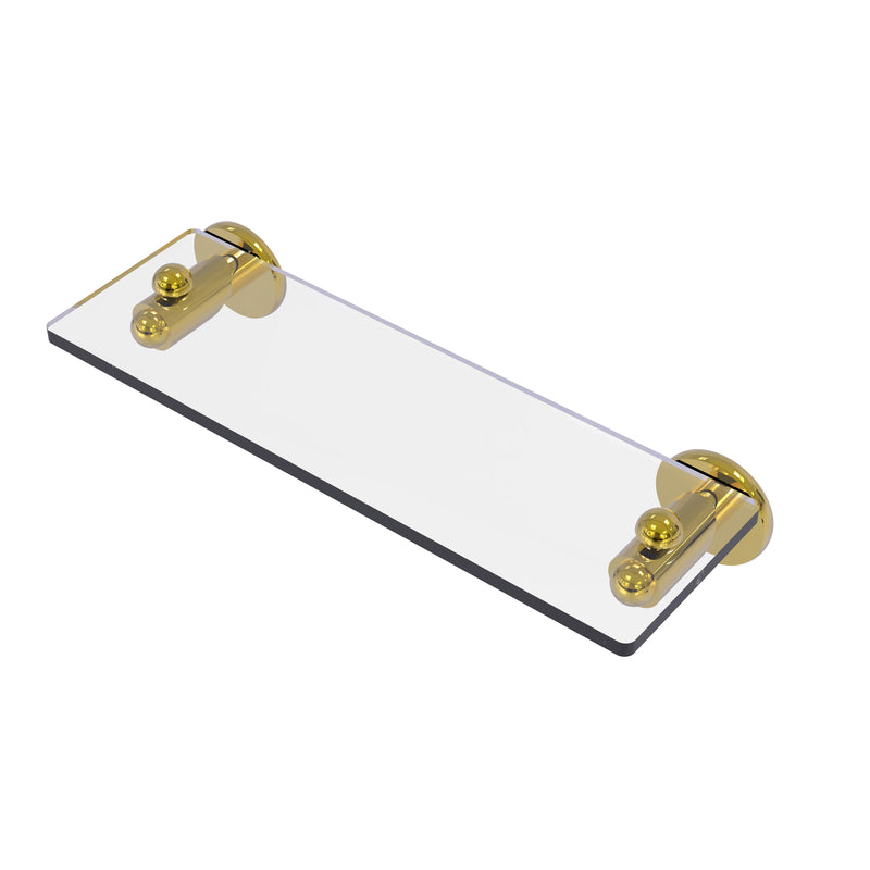 Allied Brass Soho Collection 16 Inch Glass Vanity Shelf with Beveled Edges SH-1-16-PB