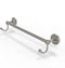 Allied Brass Shadwell Collection 18 Inch Towel Bar with Integrated Hooks SL-41-18-HK-SN