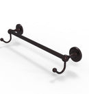 Allied Brass Shadwell Collection 24 Inch Towel Bar with Integrated Hooks SL-41-24-HK-ABZ