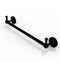 Allied Brass Shadwell Collection 24 Inch Towel Bar with Integrated Hooks SL-41-24-PEG-BKM