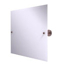 Allied Brass Shadwell Collection Frameless Landscape Rectangular Tilt Mirror with Beveled Edge SL-93-CA