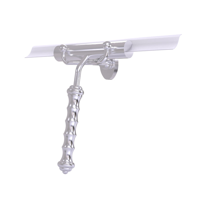 Allied Brass Shower Squeegee with Wavy Handle SQ-10-SCH