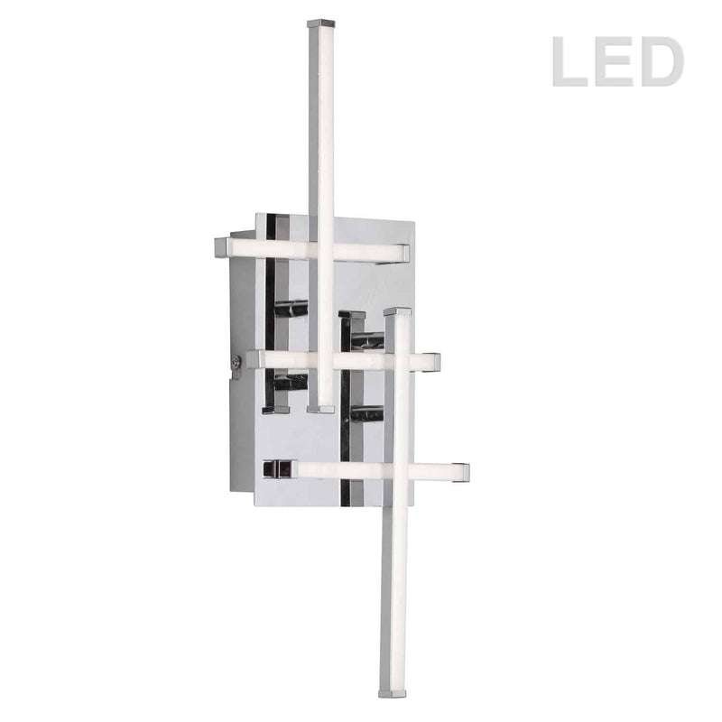 Dainolite 5 Light Wall Sconce Polished Chrome SUM-188W-PC