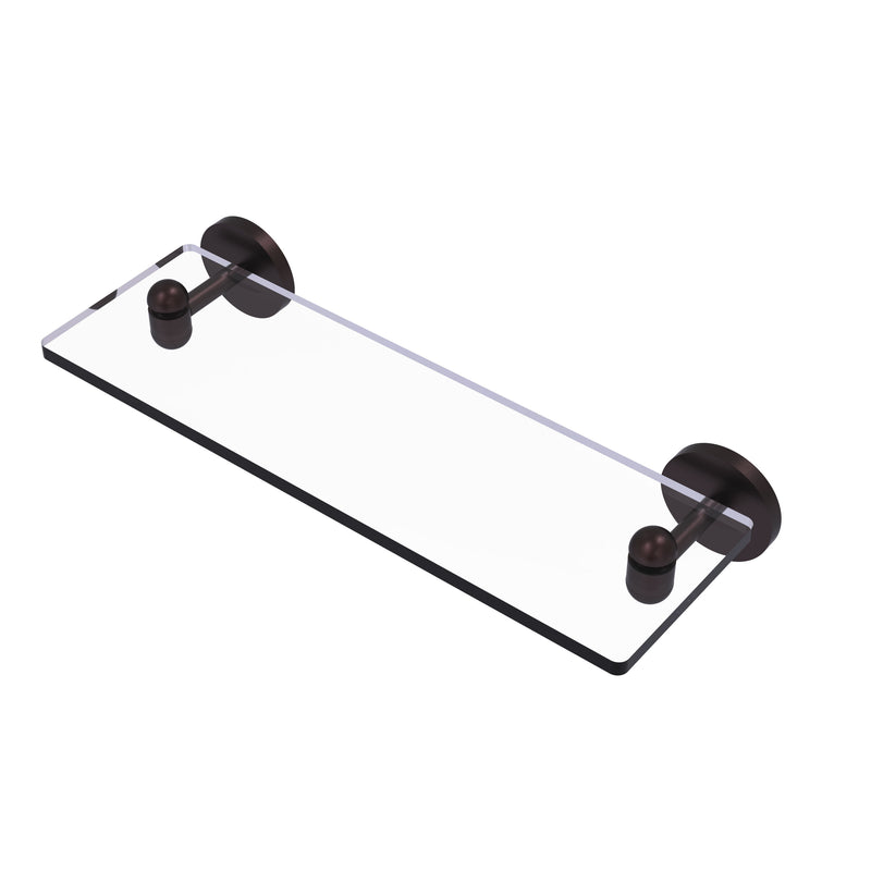 Allied Brass Tango Collection 16 Inch Glass Vanity Shelf with Beveled Edges TA-1-16-ABZ