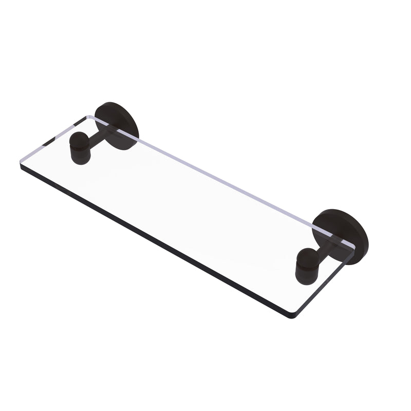 Allied Brass Tango Collection 16 Inch Glass Vanity Shelf with Beveled Edges TA-1-16-ORB