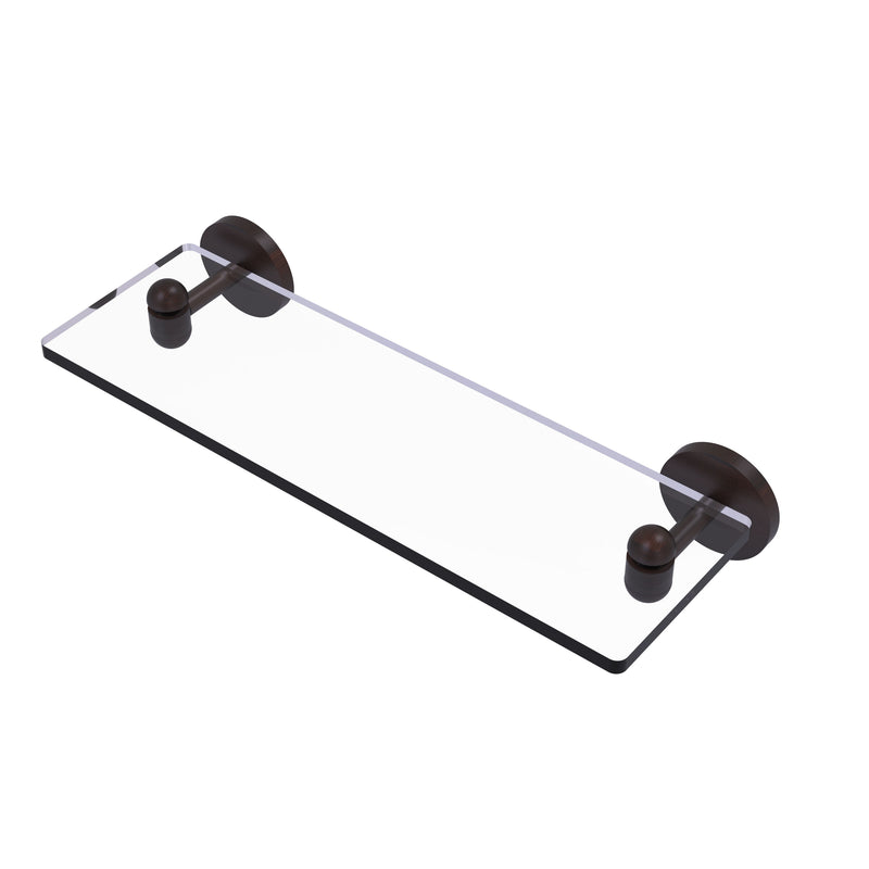 Allied Brass Tango Collection 16 Inch Glass Vanity Shelf with Beveled Edges TA-1-16-VB