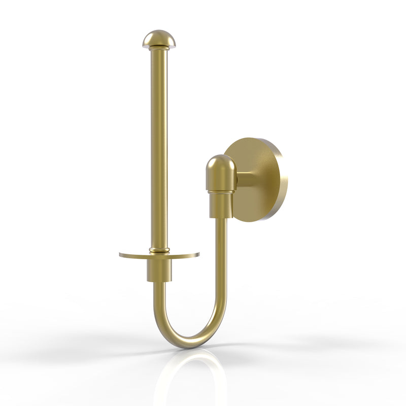 Allied Brass Tango Collection Upright Toilet Tissue Holder TA-24U-SBR