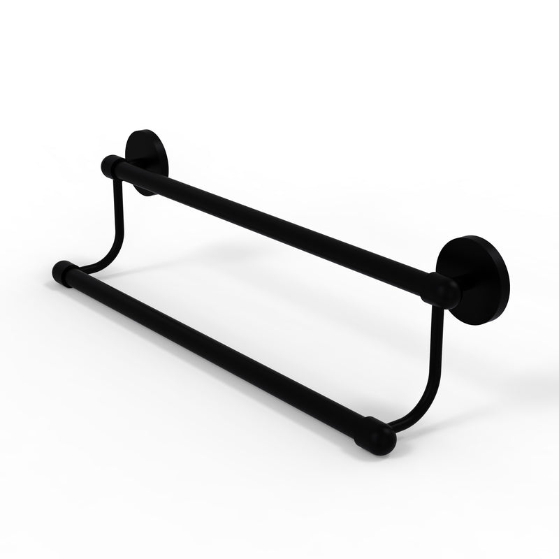 Allied Brass Tango Collection 24 Inch Double Towel Bar TA-72-24-BKM