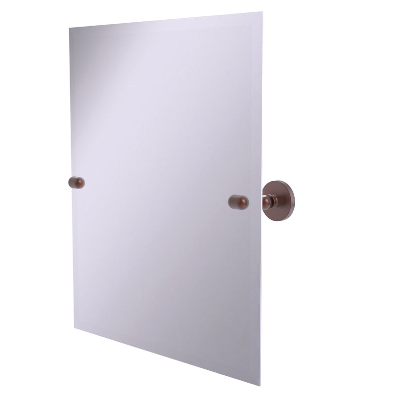 Allied Brass Frameless Rectangular Tilt Mirror with Beveled Edge TA-92-CA