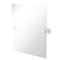 Allied Brass Frameless Rectangular Tilt Mirror with Beveled Edge TA-92-WHM