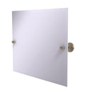 Allied Brass Frameless Landscape Rectangular Tilt Mirror with Beveled Edge TA-93-PEW