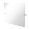 Allied Brass Frameless Landscape Rectangular Tilt Mirror with Beveled Edge TA-93-WHM