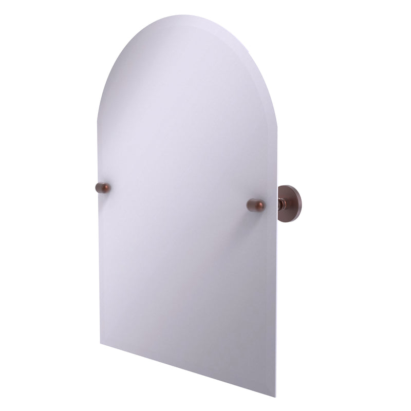 Allied Brass Frameless Arched Top Tilt Mirror with Beveled Edge TA-94-CA