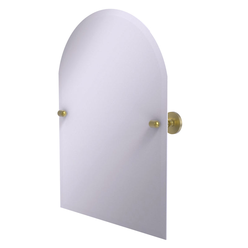 Allied Brass Frameless Arched Top Tilt Mirror with Beveled Edge TA-94-SBR