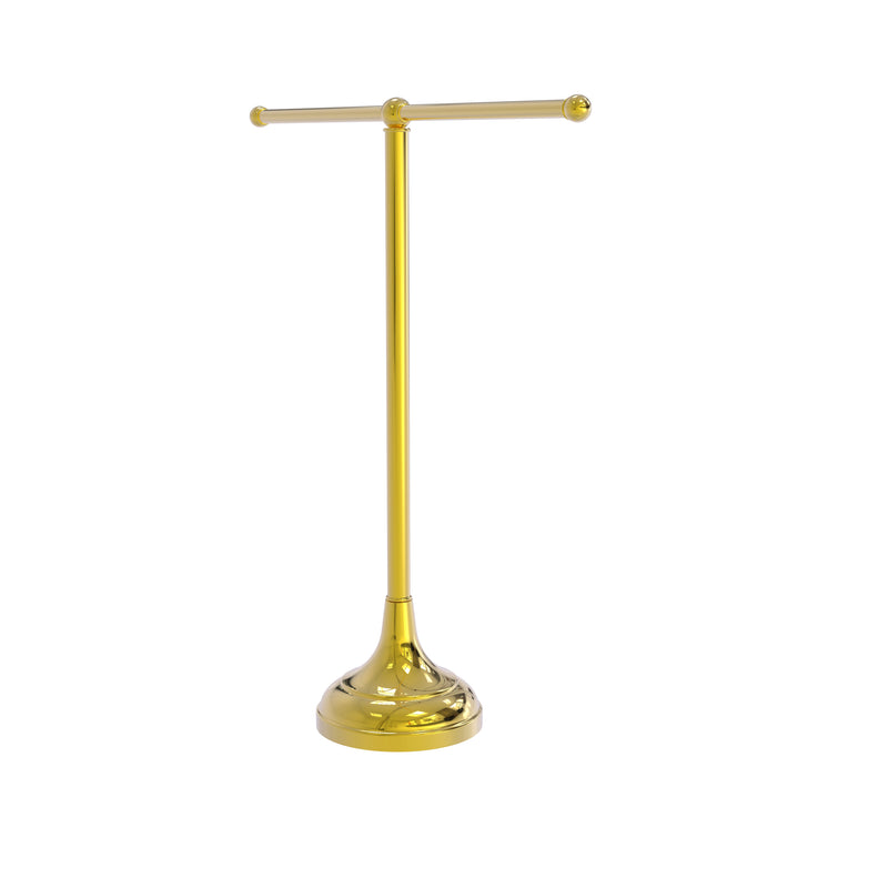 Allied Brass Vanity Top 2 Arm Guest Towel Holder TB-10-PB