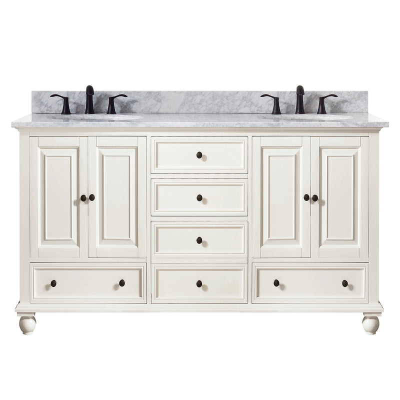 Avanity Thompson 61 inch Vanity Combo THOMPSON-VS60-FW-C