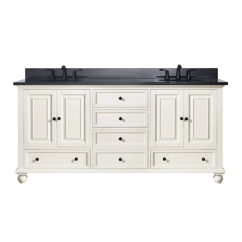 Avanity Thompson 73 inch Vanity Combo THOMPSON-VS72-FW-A