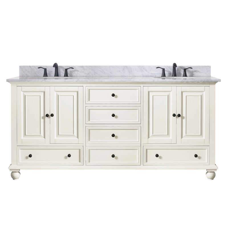 Avanity Thompson 73 inch Vanity Combo THOMPSON-VS72-FW-C