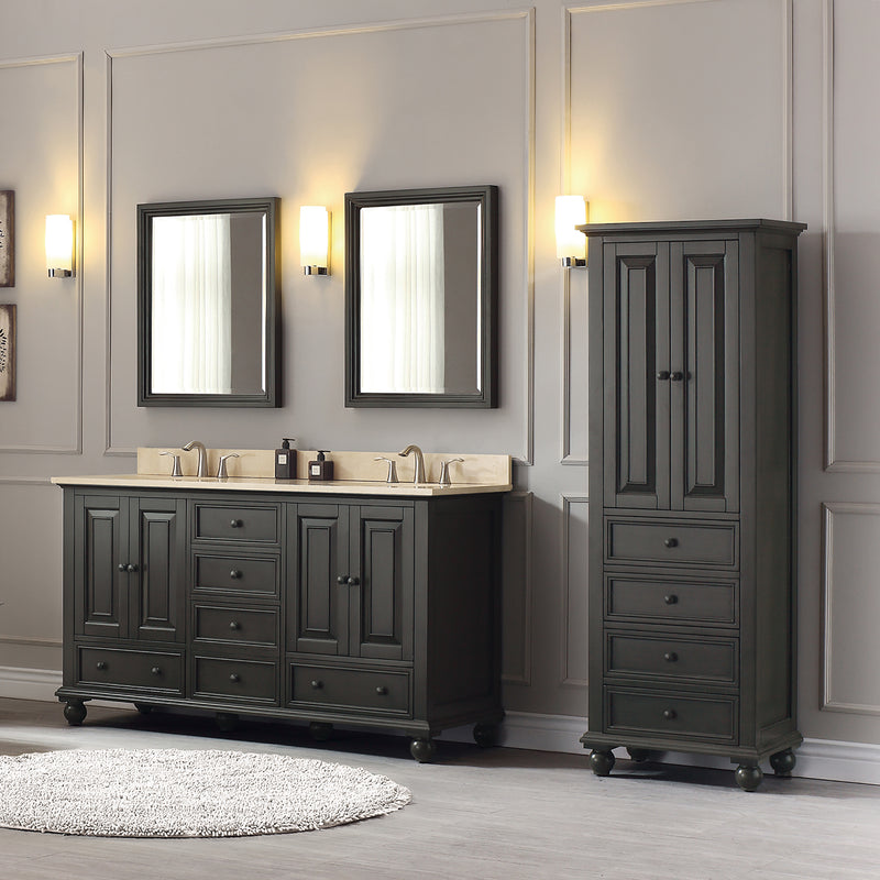 Avanity Thompson 61 inch Vanity Combo THOMPSON-VS60-CL-B