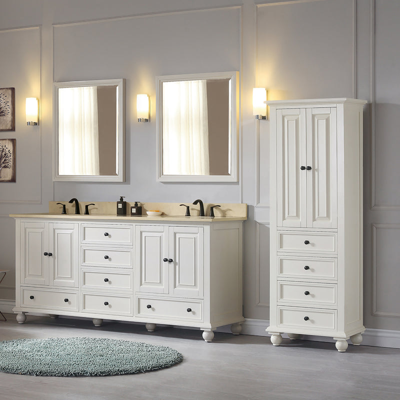 Avanity Thompson 73 inch Vanity Combo THOMPSON-VS72-FW-B