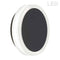 Dainolite 12W Wall Sconce Matte Black with Frosted Acrylic Diffuser TOP-612LEDW-MB