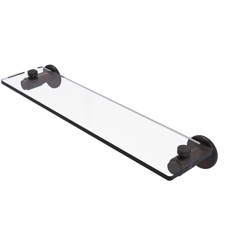 Allied Brass Tribecca Collection 22 Inch Glass Vanity Shelf with Beveled Edges TR-1-22-VB