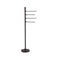 Allied Brass Floor Standing 49 Inch 4 Pivoting Swing Arm Towel Holder TR-84-VB