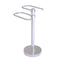 Allied Brass Free Standing Two Arm Guest Towel Holder TS-15-SCH