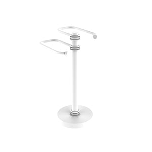 Allied Brass Free Standing Two Arm Guest Towel Holder TS-15D-WHM