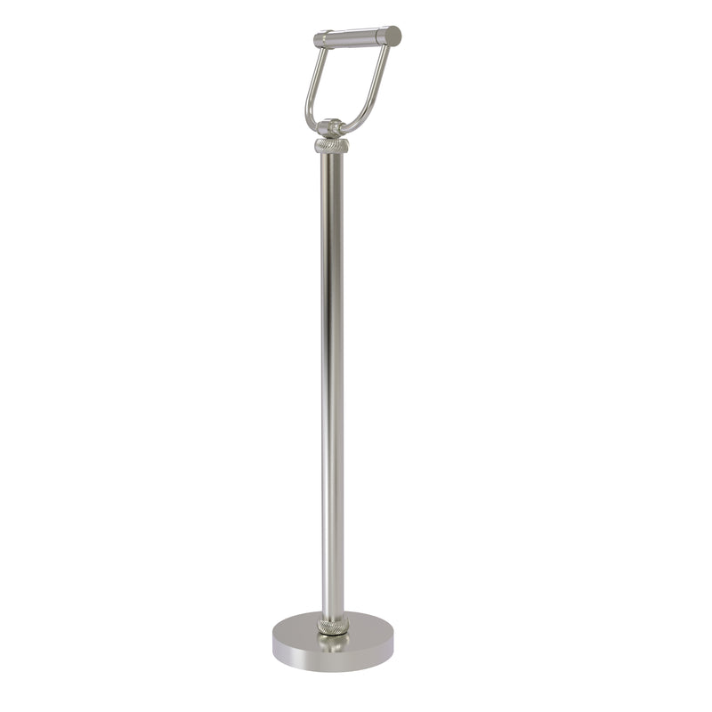 Allied Brass Free Standing Toilet Tissue Holder TS-25T-SN